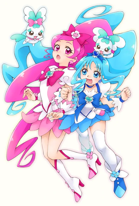 キュアブロッサム&amp;キュアマリン 