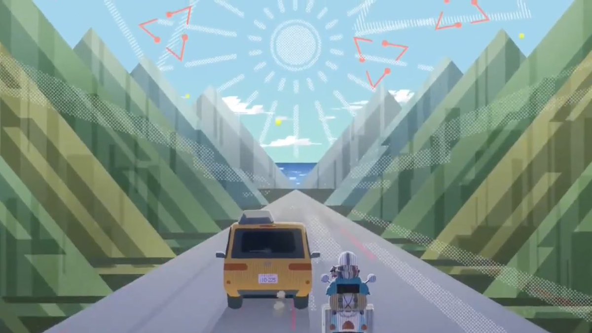 車で駆け回る旅人 ゆるキャン Season2のop ここのシーンがどうしても国道52号ぽいんだよね