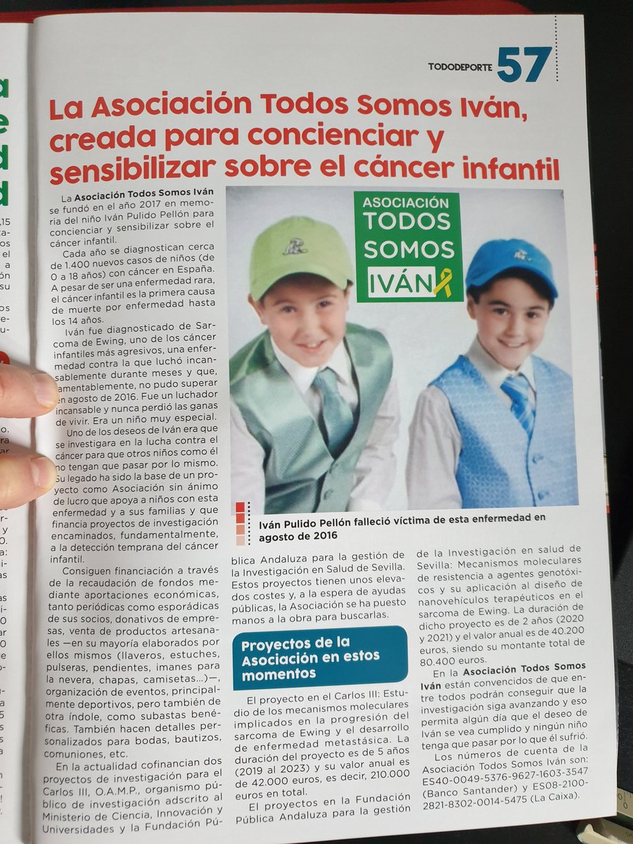 GF_series's tweet image. 👉Hoy recibimos en casa el reportaje que la revista Todo Deporte dedicó el mes pasado a nuestras #8000millas.

👉Ha sido un año 2020 muy duro, lo más importante es que el espíritu de las 8000 nos mantienen muy unidos 💪❤💪‼️Gracias‼️
#LuchamosJuntos #UnaPruebaQueilusiona