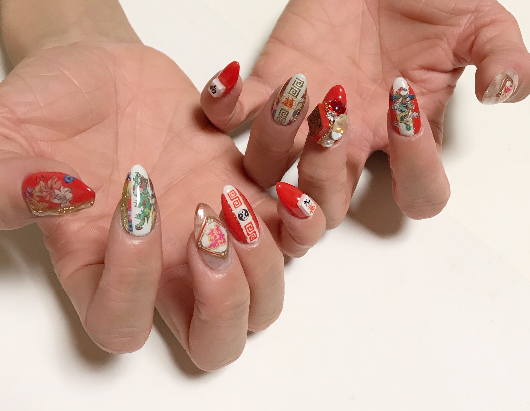Pono Nails No Twitter 旧正月にチャイナネイルはいかがですか ネイルシールでパワーアップ T Co Qemeumev ネイル ジェルネイル チャイナネイル ネイルアート 旧正月 T Co Srl9fpyogd Twitter