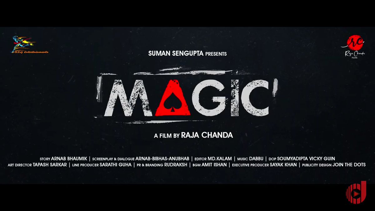 NameIsBoni's tweet photo. WOW! I must say This one is very Unique &amp; the best film of ur career @AnkushLoveUAll.. Its just 🔥👌..

▶️ https://t.co/Dl34J8AFar..
Here is the #MagicTrailer for u all..

@Rajachanda @babbachi @aroyfloyd @dabbughosal #vicky  @Love_Oindrila @Paayel_12353 #Ssgentertainment.. https://t.co/HkgeDFvich