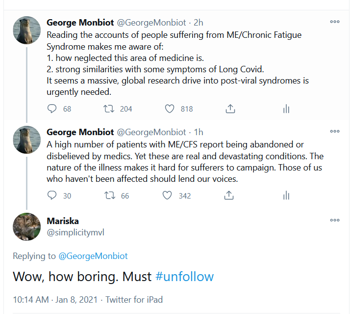 George Monbiot tweet media