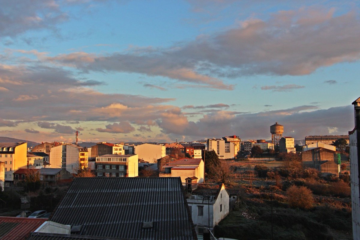 Amenceres xélidos en Carballo. 2°C ❄️💜