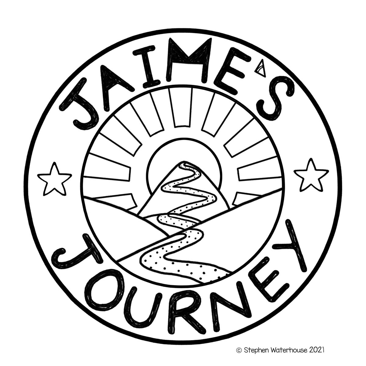 Here’s the logo I created for ‘Jaime’s Journey’. <a href="/jaimesjourney01/">Jaime’s Journey</a> The fundraising social media page(s) went live last night. See my last post below for more details on Jaime’s story.
#JaimesJourney01 #Addingham #WestYorkshire #Ilkley #logo #design