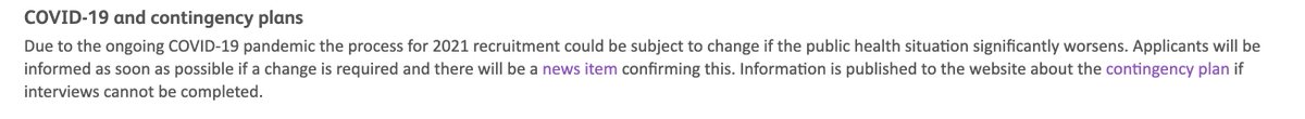 Why wasn't this foreseeable?In many ways it was and therefore contingency plans have been put in place. All applicants were informed of this possibility before submitting applications. We know this doesn't make things easier, however.