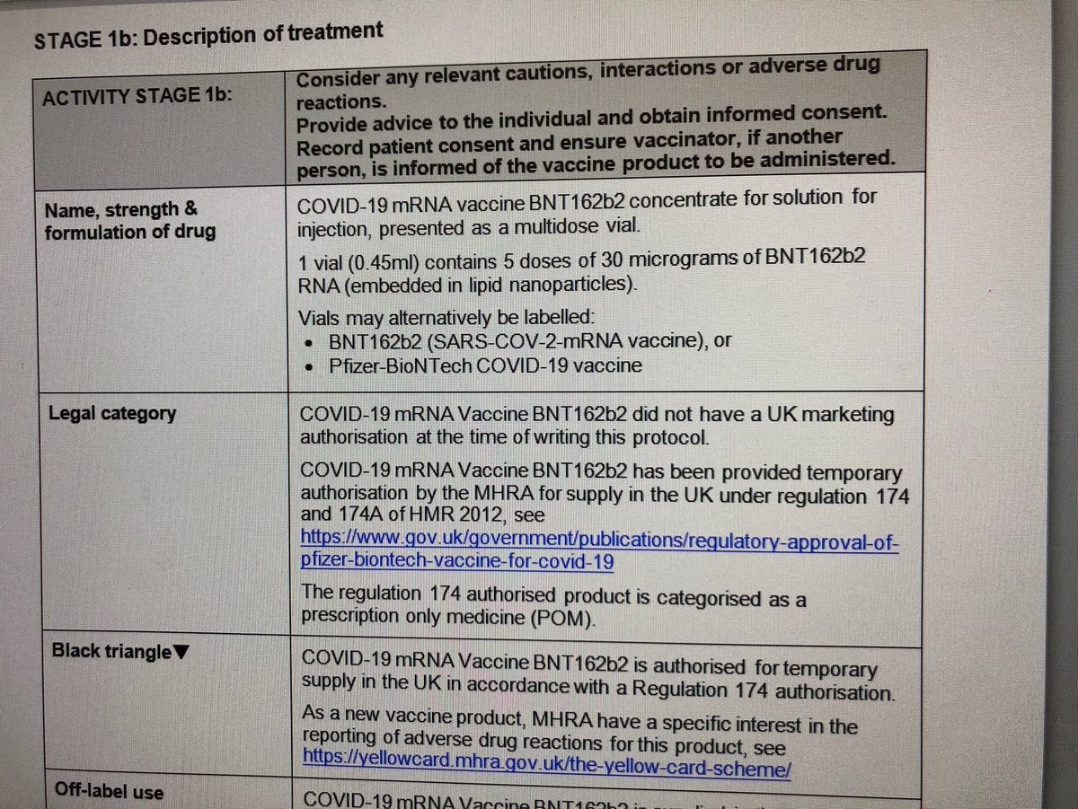 centres. Here is why this shocking waste is occurring. The vaccine arrives at the centres in small vials. As you can see from the attached Public Health England/NHS document, the original protocol said each vial contains only five doses. But...