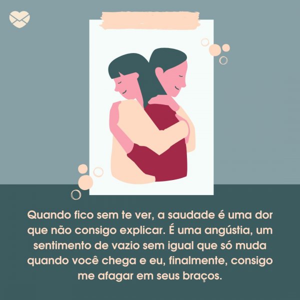 FfcCarlos0411's tweet photo. Minha @arlyneadm @BlaCk_CaTWoM @LiCulinarista
Quando fico sem te ver, a saudade é uma dor que não consigo explicar. É uma angústia, um sentimento de vazio sem igual que só muda quando você chega e eu, finalmente, consigo me afagar em seus braços.
#TextodeAmor
#Compartilhe https://t.co/qWGmiomcIG