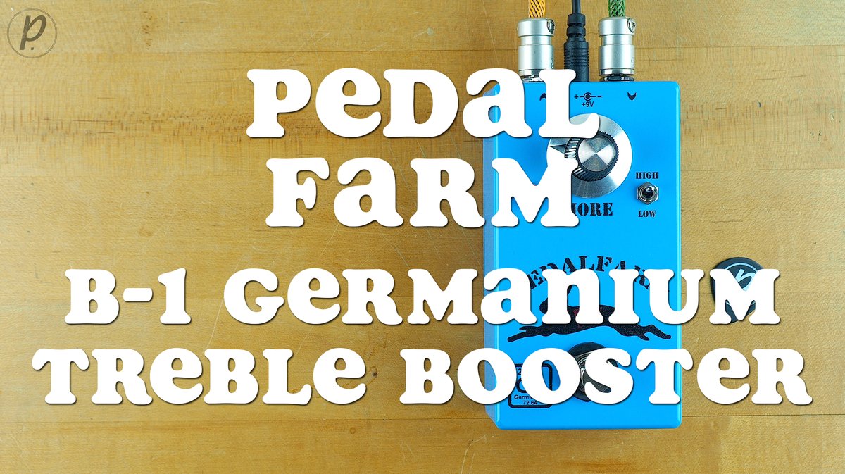 NEW DEMO VIDEO: The <a href="/PedalFarmFX/">PedalFarmer</a> B-1 Germanium Treble Booster

youtube.com/watch?v=v7vEgS…

#pedaloftheday #effectspedals #pedalsandeffects #knowyourtone #notpedalbored #pedalfarm #pedalfarmer #treblebooster #boostpedal #rangemaster