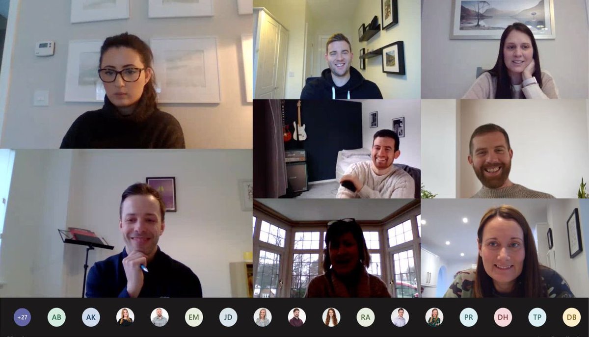 Today, we hosted a virtual roundtable: 'The Importance of Structuring Your Day in Lockdown.' We'd like to say a huge thank you to Emma Wright for leading the session and watch this space for Emma's top tips!
#collaborativelearning #workingfromhome #virtualroundtable #workwithglee