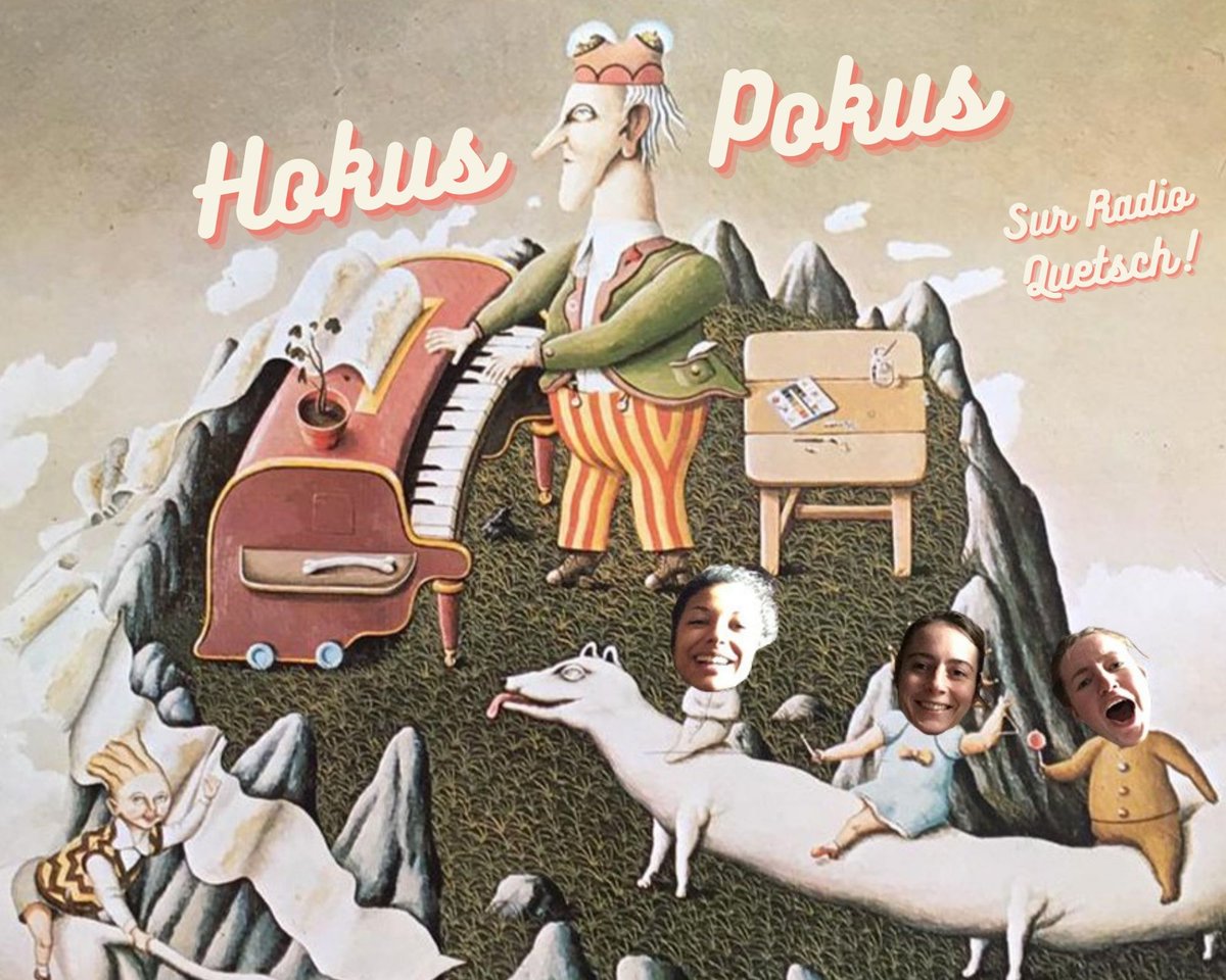 Hokus Pokus ! Émission qui parle de contes, de légendes et d’histoires mystérieuses en #Alsace !  
Alice, Marie et Sara sélectionnent pour vous des légendes alsaciennes, et vous emmènent en balade auditive dans des lieux magiques qui cachent de nombreux secrets. Vendredi 23h