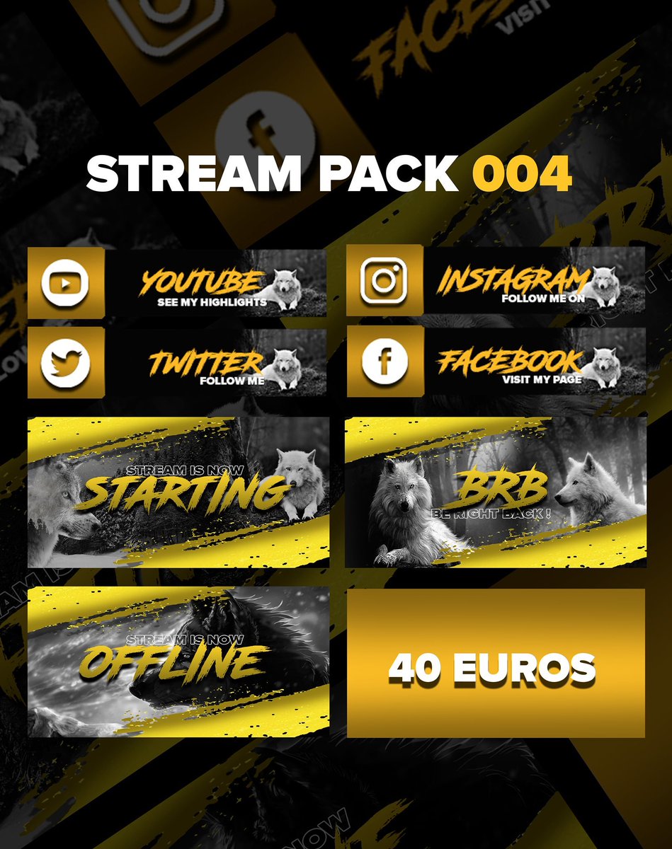 JFXVisuals's tweet image. Its my Birthday and im feeling more generous than usual !

Stream pack 004 GIVEAWAY ! 

Give a RT and Follow me on Twitter and I'll choose a winner myself !