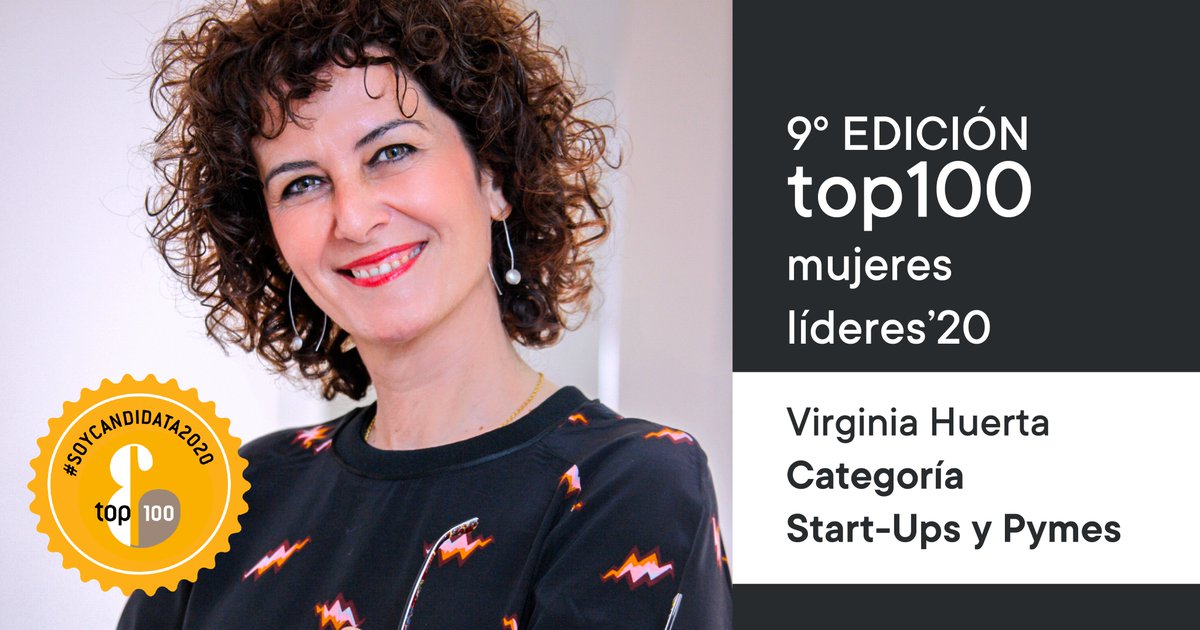 virginiahuerta's tweet photo. Viendo las mujeres que formaron el Ranking del año pasado, una se siente muy afortunada de ser Candidata. Muchas gracias @top100mujereslideres 
#soycandidatatop100 #top100mujereslideres @Archetype_ES https://t.co/Dlk67D3G9u