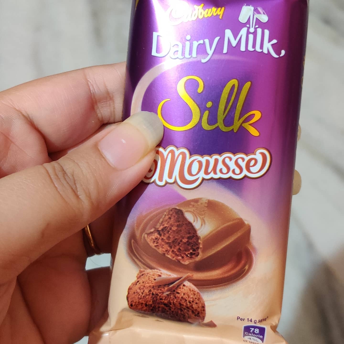 Dairy Milk Silk Chocolate Eating Pictures