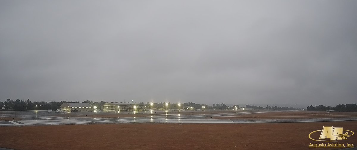 augustaaviation's tweet photo. Good Morning from Augusta Aviation at Daniel Field. 
Current METAR:
KDNL 081228Z AUTO 03007KT 4SM BR OVC005 06/04 A2989 RMK AO2 RAE1158 CIG 004V008 P0001 T00610044 https://t.co/gKugtGdIjz