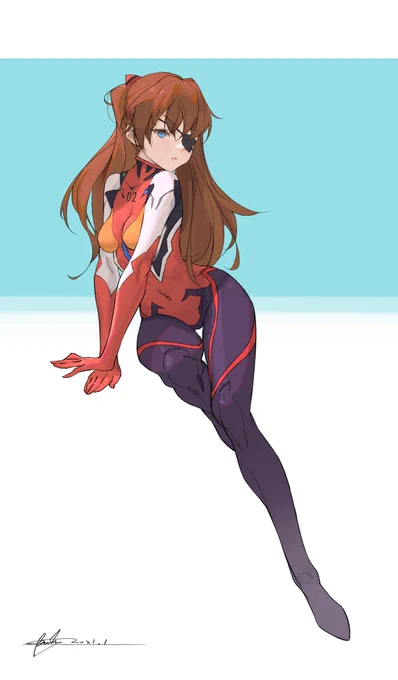 doodle~#惣流・アスカ・ラングレー #evangelion 