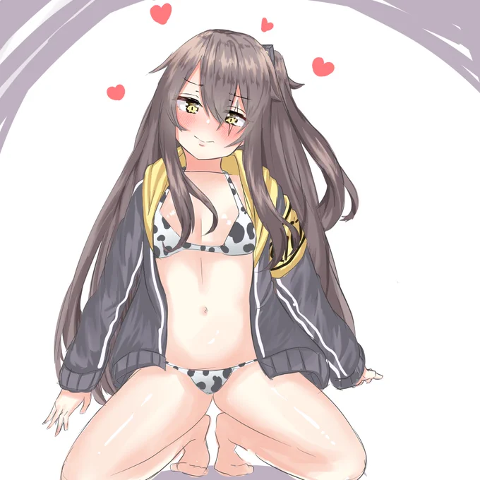 丑年誘惑45姉
#ump45 
#ドルフロ
#少女前線 