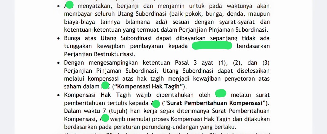 Ini contoh validasi kewajaran penerbitan SOL oleh pihak independen. Jd emang ga bs sembarangan, krn bakal ngaruh bgt ke rasio keuangannya.