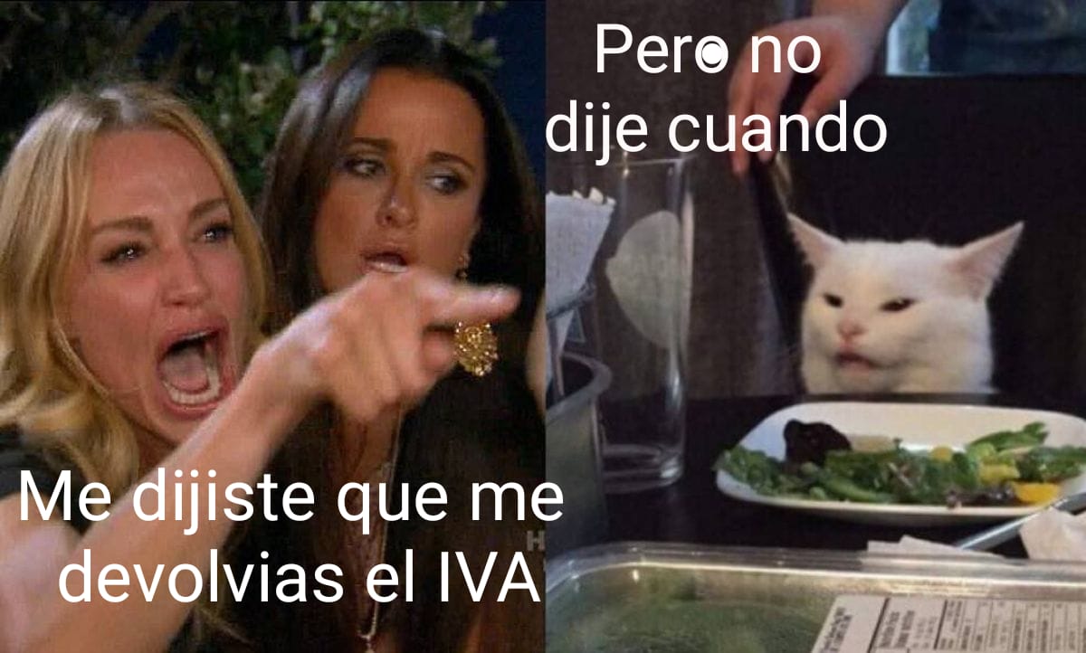 #MemesAgro Podemos decir que existe un mecanismo de retención-devolución sistémica de IVA que tiene un plazo determinado y que el fisco no cumple o...