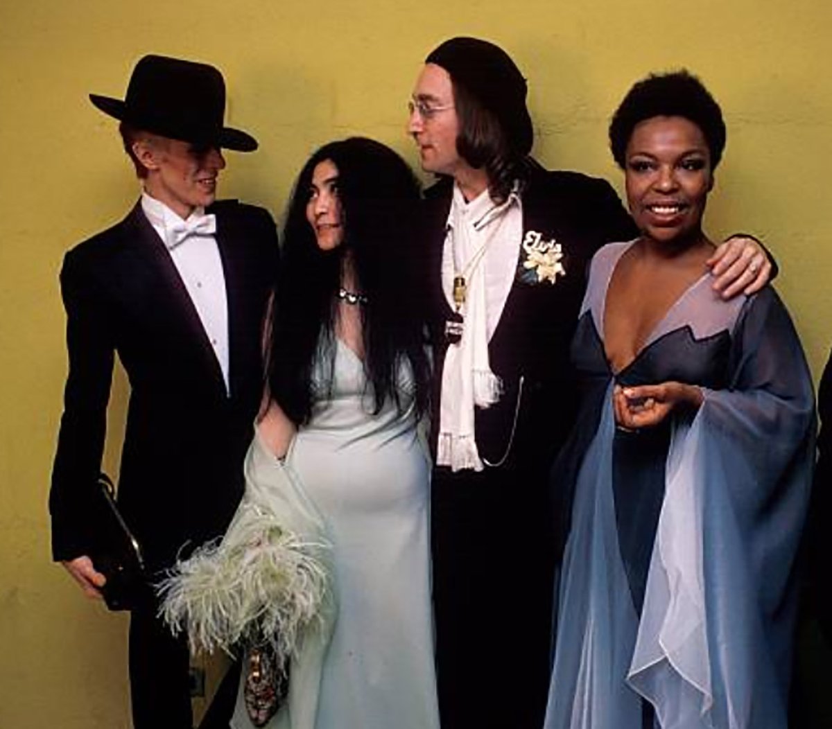 yokoono's tweet photo. Happy Birthday David, you are forever in our hearts. 
love, yoko ❤️ https://t.co/CTQNMWXzoa
