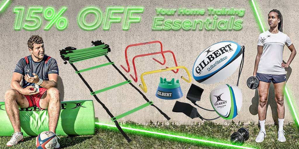Lockdown is back in the UK - But so is our 𝙃𝙤𝙢𝙚 𝙏𝙧𝙖𝙞𝙣𝙞𝙣𝙜 𝙋𝙧𝙤𝙢𝙤𝙩𝙞𝙤𝙣!

Get 15% Off our exclusive Home Training Collection.

Use Code: 𝗛𝗼𝗺𝗲𝗧𝗿𝗮𝗶𝗻𝗶𝗻𝗴𝟭𝟱 at the checkout.

fal.cn/3cCoE

#Rugby #TrainAtHome #RugbyUnited