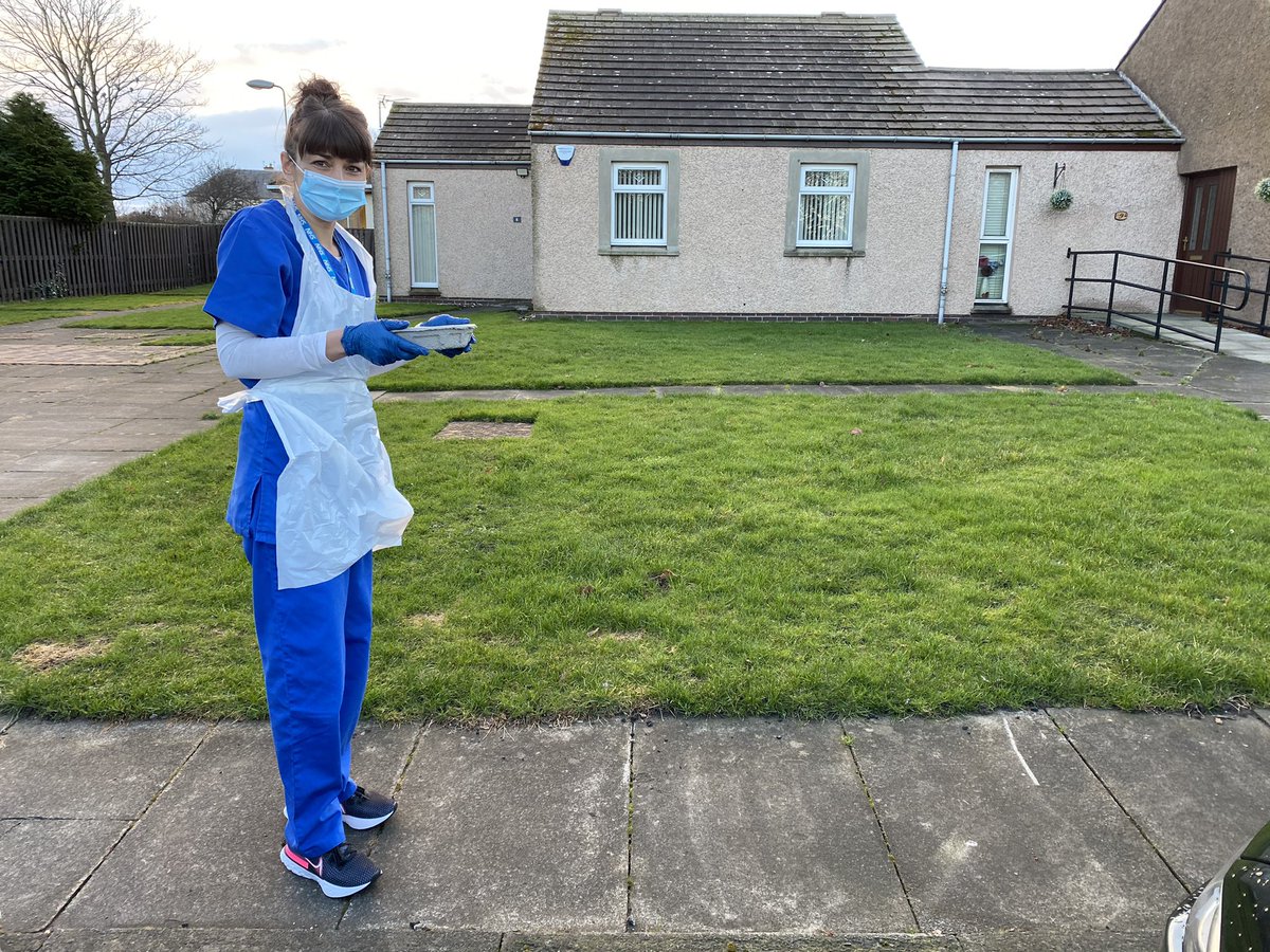 The first vaccines have arrived and we’re off!....there is light at the end of the tunnel #staysafe