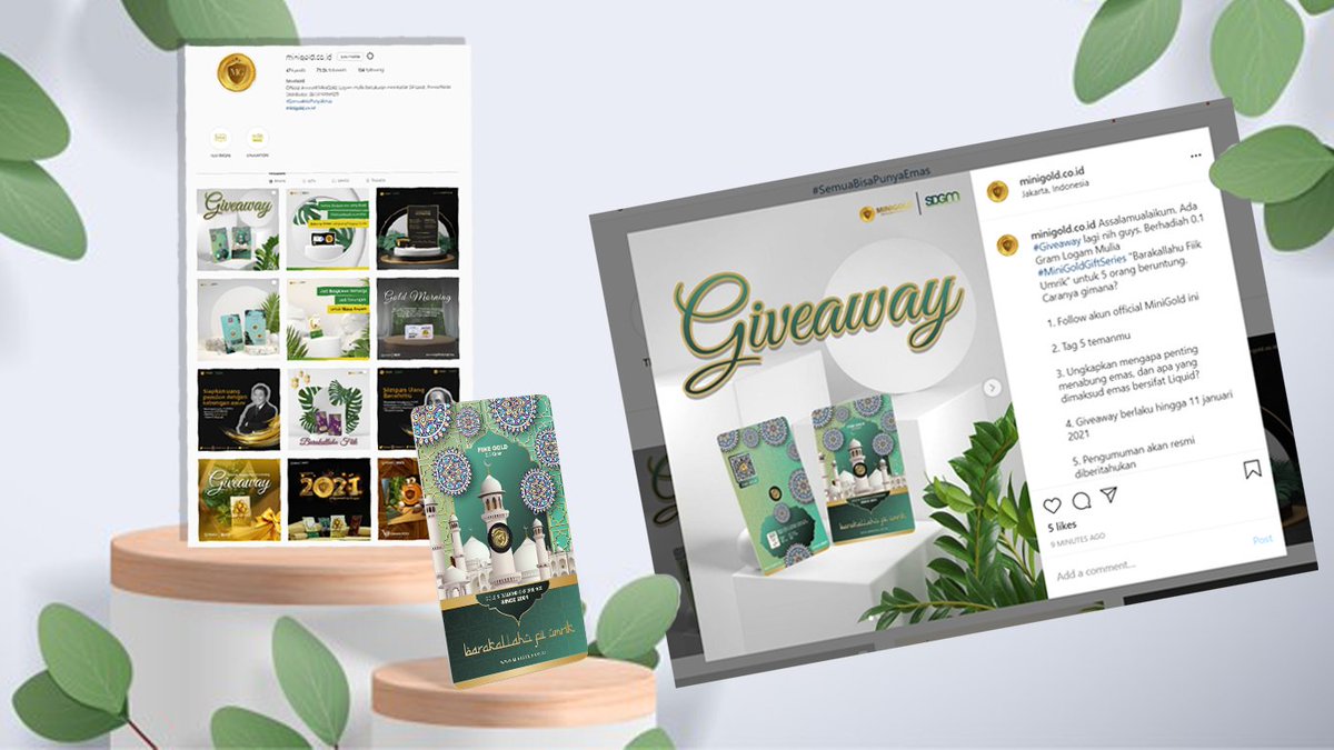 MiniGoldID's tweet photo. Selain #Giveaway di Twitter, #MiniGold juga adakan #GiveawayEmas di Instagram. 

Yuk cek link berikut : https://t.co/CcOGDrqf0k Jangan lupa follow, ya. https://t.co/oQTBQVKlAu