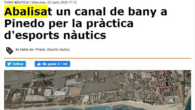 ParaulesdE's tweet photo. Als esports nàutics moltes vegades és necessari delimitar una superfície de la immensitat del mar, o senyalitzar una àrea on hi ha un perill. Per fer-ho utilitzem balises. 

Hui ens detindrem en este mot i els seus derivats. #Balisa #Paraulesdesport

https://t.co/S2eKWbaEF0 https://t.co/PNISeywzZ7