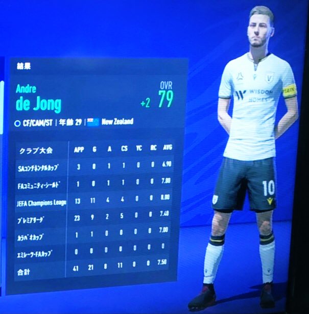 Fifaキャリアモードしかやらない そしてuclで得点王に輝いたのが 我らが主将デヨン 実績ある選手が増えてきた中 ゴール前の安定感は素晴らしい 来季は30歳 適齢期を過ぎた逸材がどう進化するか 楽しみ Fifa21 キャリアモード 無印エース