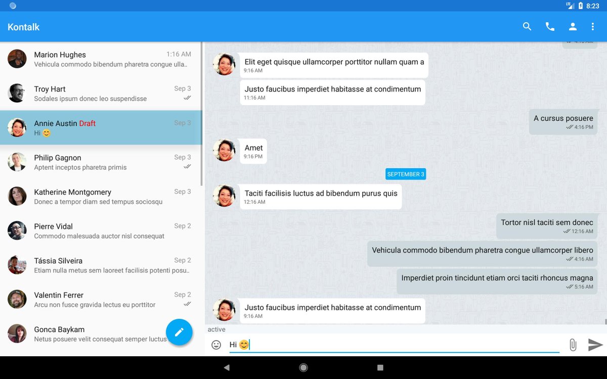 startupstash's tweet photo. @KontalkNet offers an open-source and secure way to chat across Android, web and desktop platforms conveniently. Retain control of all your data with no security or privacy fears https://t.co/XKheOo5w03 #chatting #messaging #apps https://t.co/Hmkd9anCfM