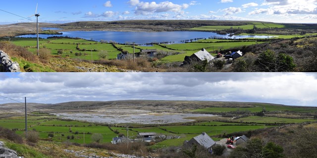 GsiGroundwater's tweet photo. Just like the years and seasons, groundwater levels keep changing - Carran polje, County Clare. #GWClimate #fieldwork #karst @GeolSurvIE https://t.co/V0zUd4Lq8X