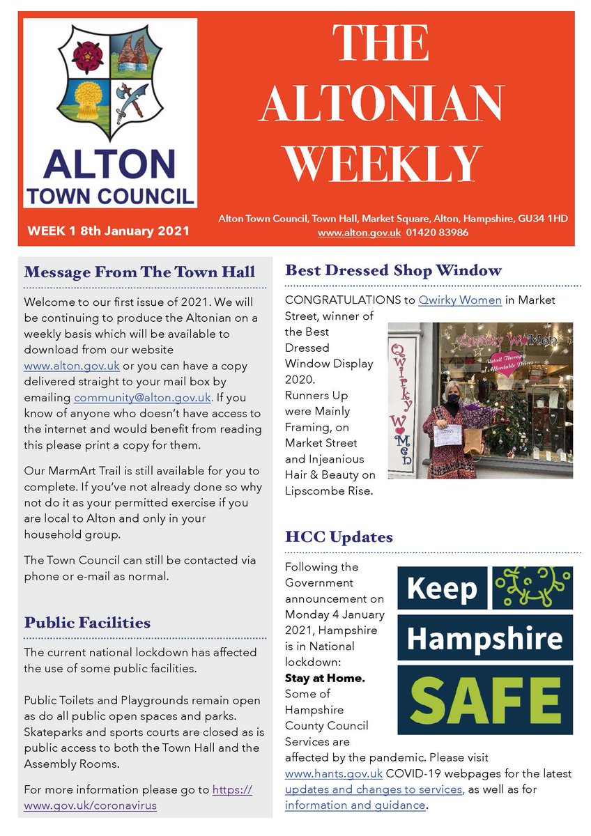 Alton Town Council tweet media