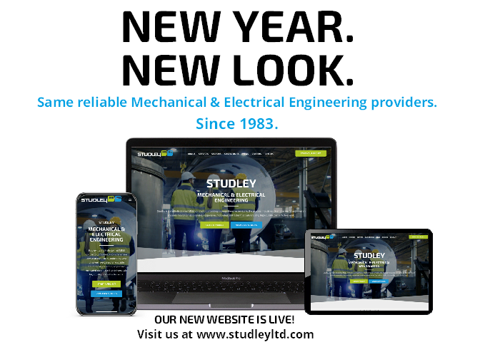 StudleyLimited's tweet photo. ✨ Happy New Year to all our followers! ✨
Our new website has finally landed 🎉 Take a look when you get a chance and let us know what you think!
https://t.co/lnp2BpgcY6

#NewWebsite #EngineeringWebsite #Engineering #MechanicalEngineering #ElectricalEngineering #Studley https://t.co/2YBQaQU7cn