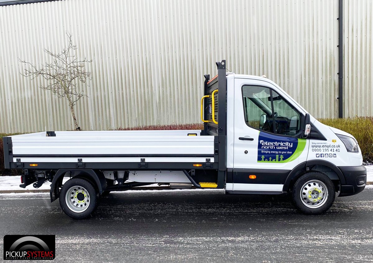 More vehicles out the door to the end the first week back! Pictured is an Electricity North West vehicle completed with 360 degree lighting, a bespoke polypropylene dropside storage box and customer livery.
#utilityindustry #vehicleconversion #bespoke #storagesolutions