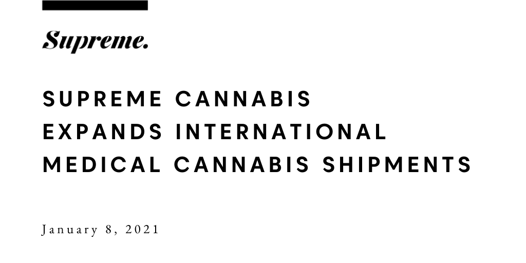 TheSupremeFIRE's tweet photo. Supreme Cannabis completes its first shipment of medical cannabis to Australia and fourth shipment to Israel. #MedicalCannabis #FollowTheFire $FIRE

Learn more: https://t.co/xD6yxtkG6l https://t.co/xbStysaFlr