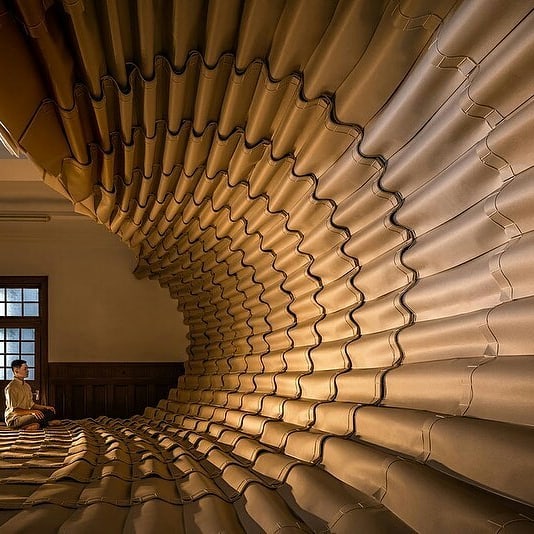 SurfacesMagzin's tweet photo. Bundled Papers transformed Into a Three-Dimensional Curving Unit at Hsinchu State Library, Taiwan by Taiwanese artist Cheng Tsung FENG
All images © Fixer Photographic Studio
———————————————————————
#surfacesreportermagazine #surfacesreporter #design_archbytes #architecture https://t.co/LVd5fiIxXk