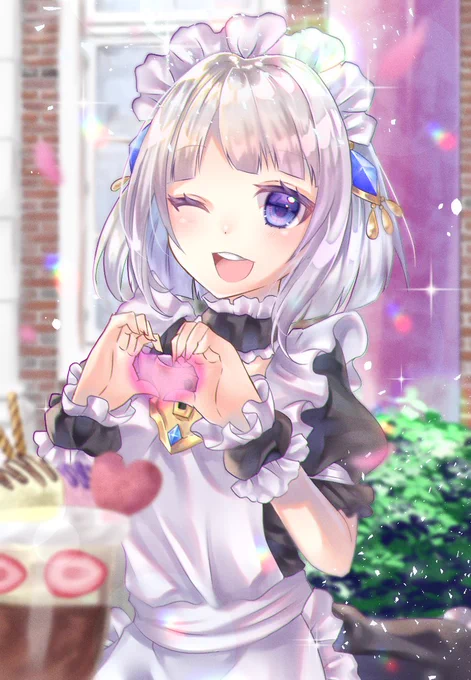 ティナちゃんで参加させていただきました(*'◒`*)

 #白猫メイド企画参加者様用 