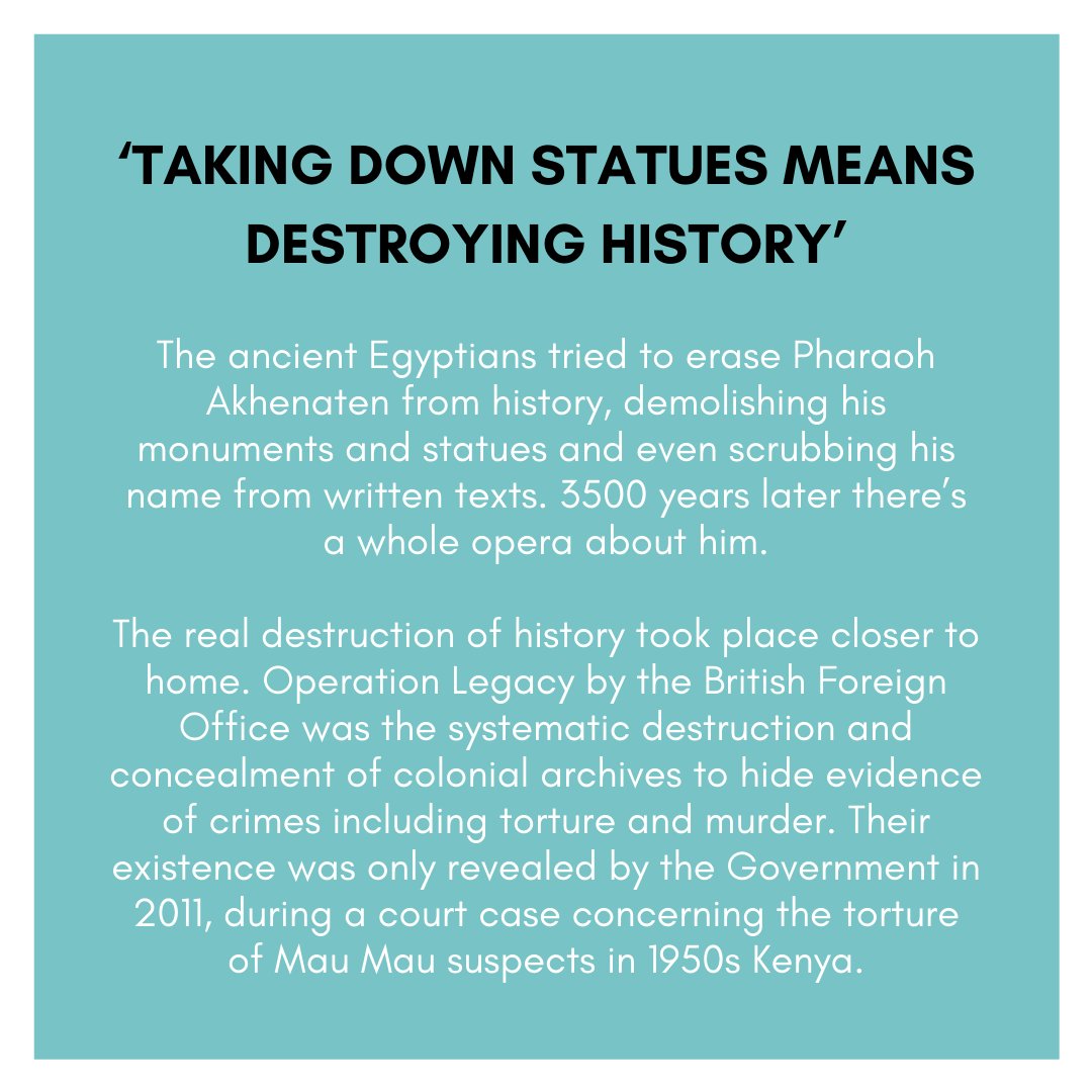 In June, we watched as Edward Colston's statue was rolled into the river in Bristol. We wrote about  #Colston, what it meant for the statue to be torn down,  #OperationLegacy &  #BritishHistory in one of our most popular blogs this year https://museumofbritishcolonialism.org/ourblog/2020/6/11/colston-has-fallen