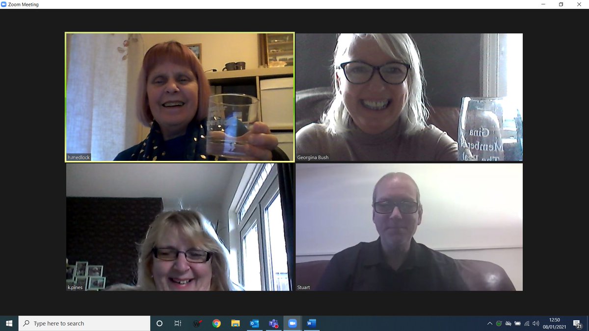 ginabthegirl's tweet photo. My team and I always have fun trying to find the perfect pose for a Friday Zoom.  #LotsMoreToOffer #Over45s #TNLComFundESF @TNLComFund @avory_stuart @heathermedlock6 @HMedlock2 @pines_karen @SocEntKent Social Enterprise Kent runs many Employability projects. Get in touch! #LMTO https://t.co/F9qQ1fRxo2