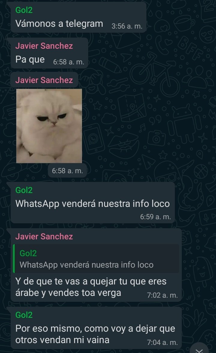 Buenos días, Twitter.