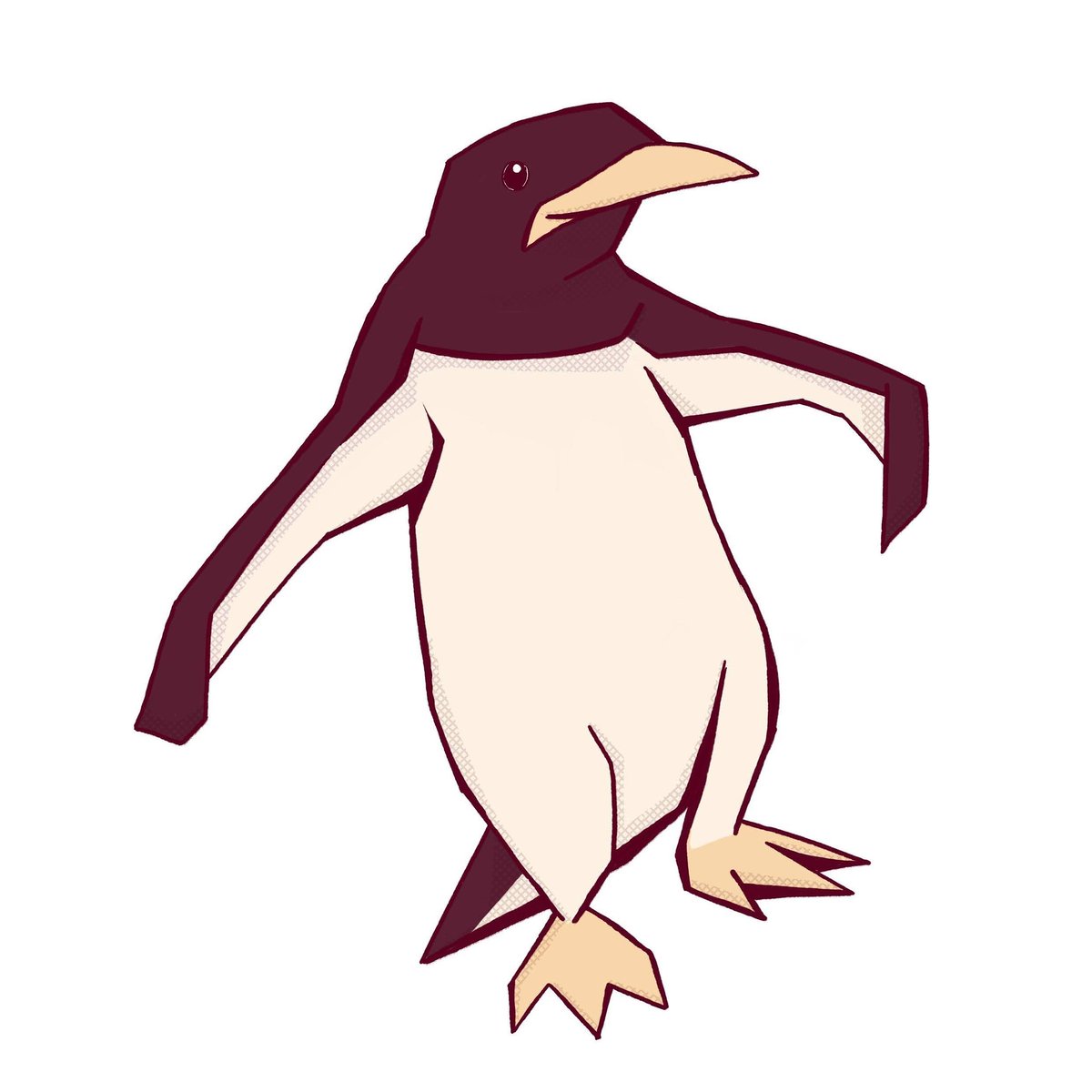 8/365  #DrawEverydayPenguin Friend.