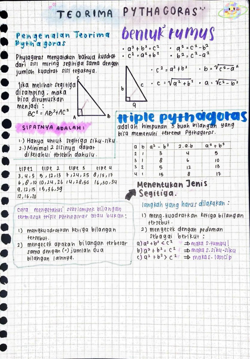 Phytagoras triple Formulas for