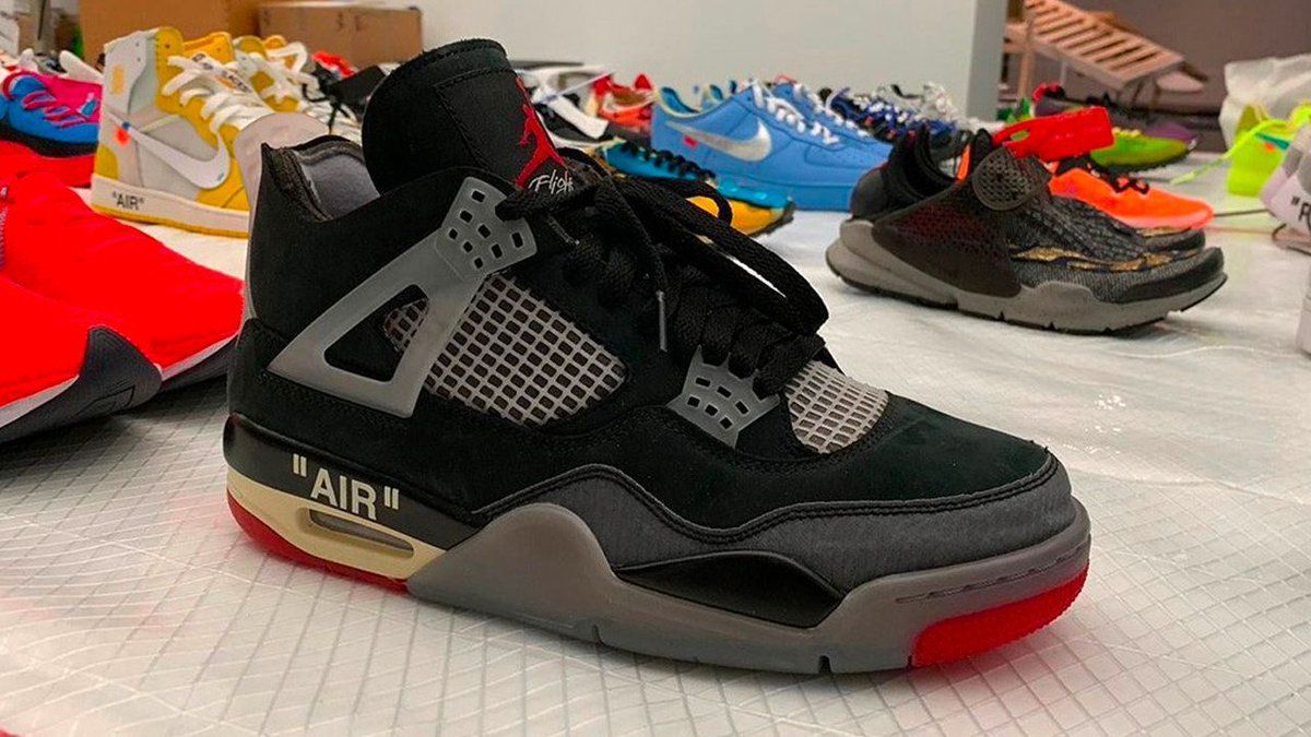 thesolesupplier's tweet photo. Everything we know so far about the Off-White x Air Jordan 4 "Bred" release this year... Who NEEDS a pair?! 🔥

Release info: https://t.co/yJEaQnTkTl https://t.co/Hr1ADjsqYm