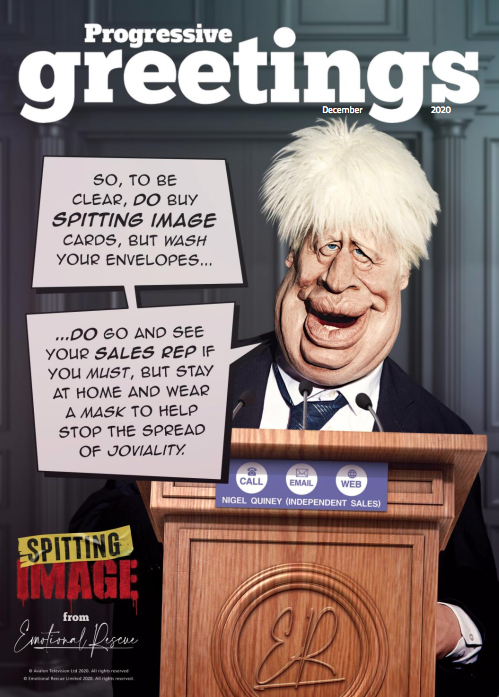Prog_Greetings's tweet photo. PG's latest issue features an excellent @ERescue1 #spittingimage cover! @NQPcards @SpittingImage 
https://t.co/zx5aBRwzla https://t.co/7yp66Mn2vX
