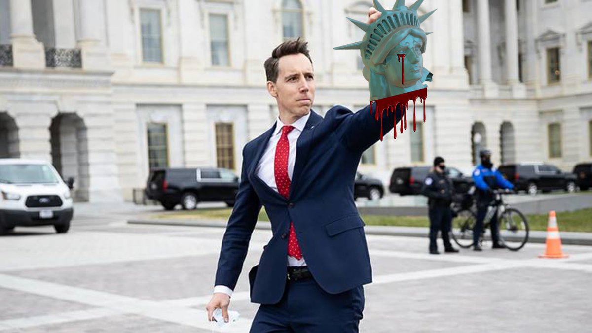 therealchaser2's tweet photo. Hawley must resign. #HawleyResign #CoupAttempt #25thAmendmentNow https://t.co/9luw2XxeLu