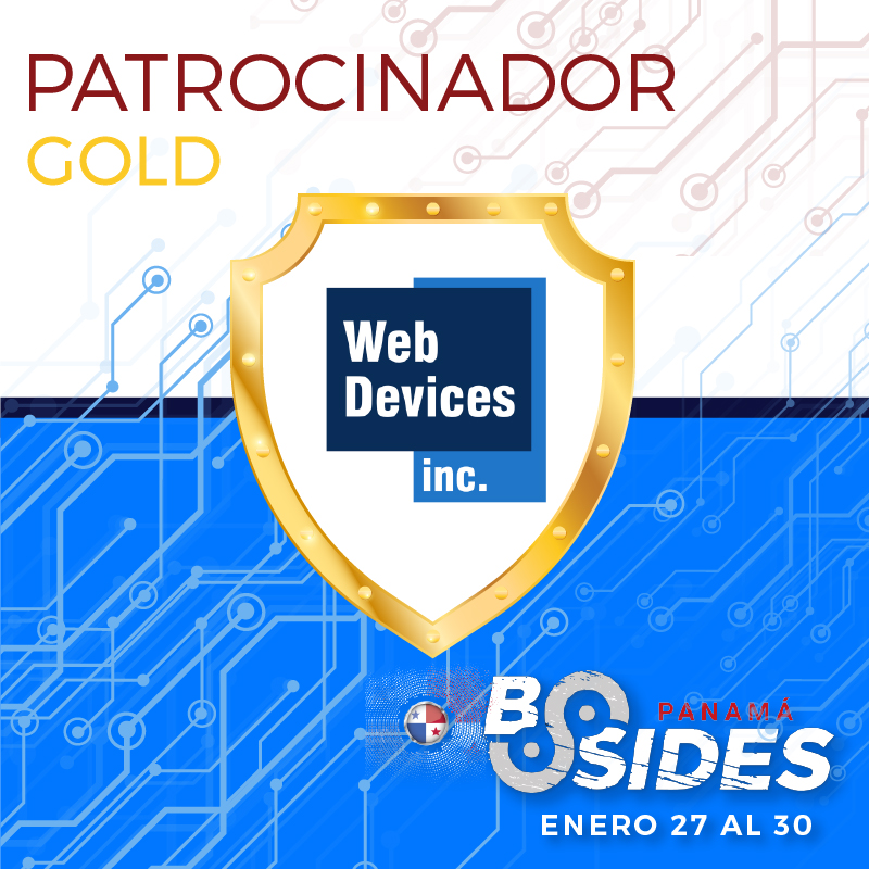 BSidespa's tweet image. Conoce a nuestros patrocinadores ORO: Web Devices proveedor de soluciones y servicios de clase mundial, para los ambientes más demandantes de disponibilidad, rendimiento y facilidad de uso webdvi.com
#webdevices #bsidespaoro #bsidespa #bsidespa2021