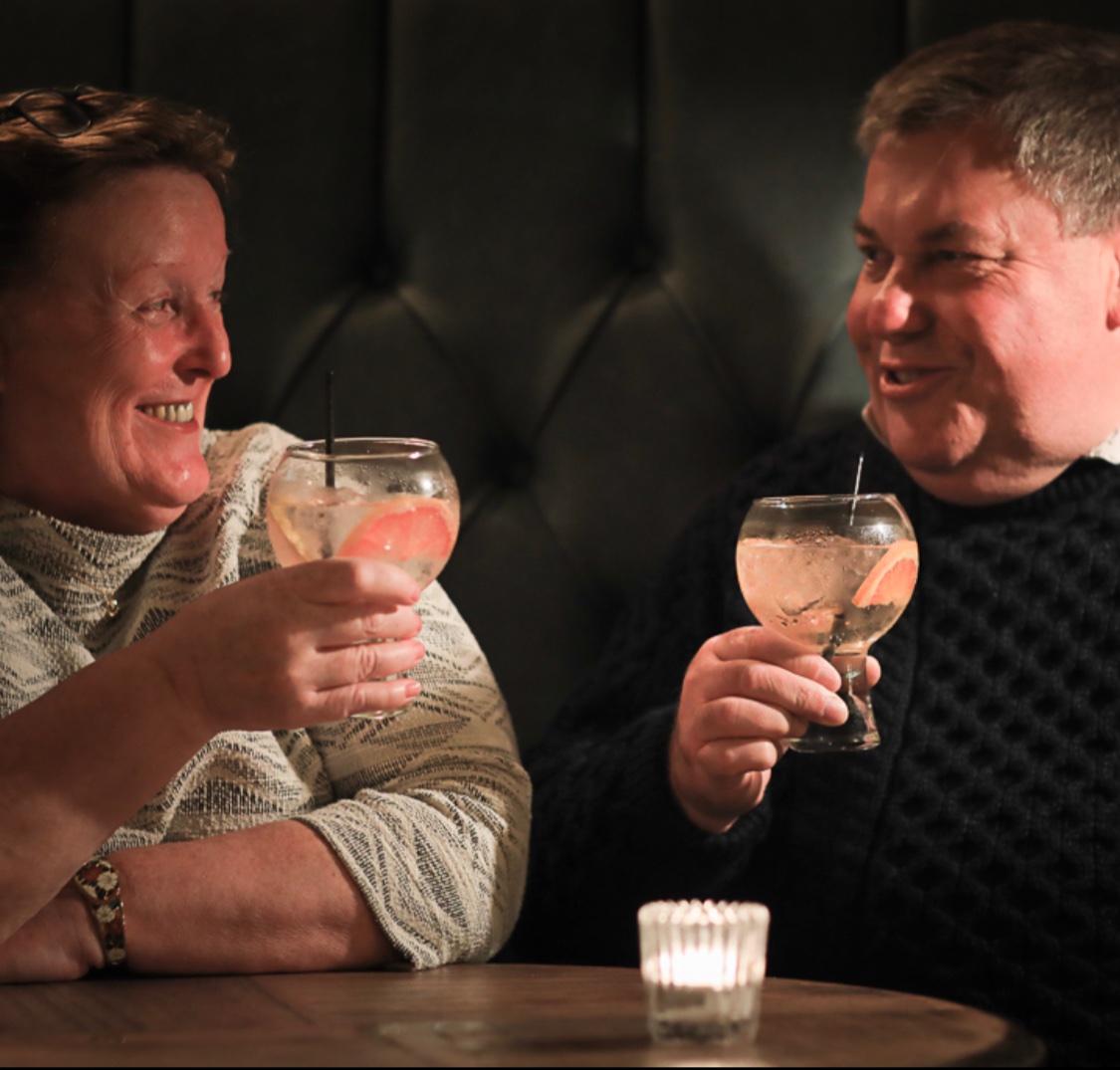 Day 8 of #ginuary
Its time that you met the team behind #oxgins 
Jenny is our creative genius who has created every single one of our #gin #recipes 
Her husband Bob is our #distiller and he ensures that all of Jenny’s multi #awardwinning #gins are #distilled to her taste!