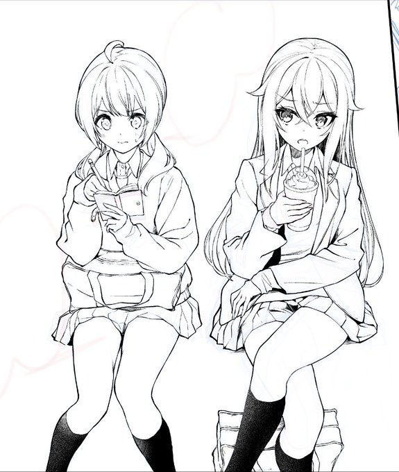 ペン入れ始まりました 