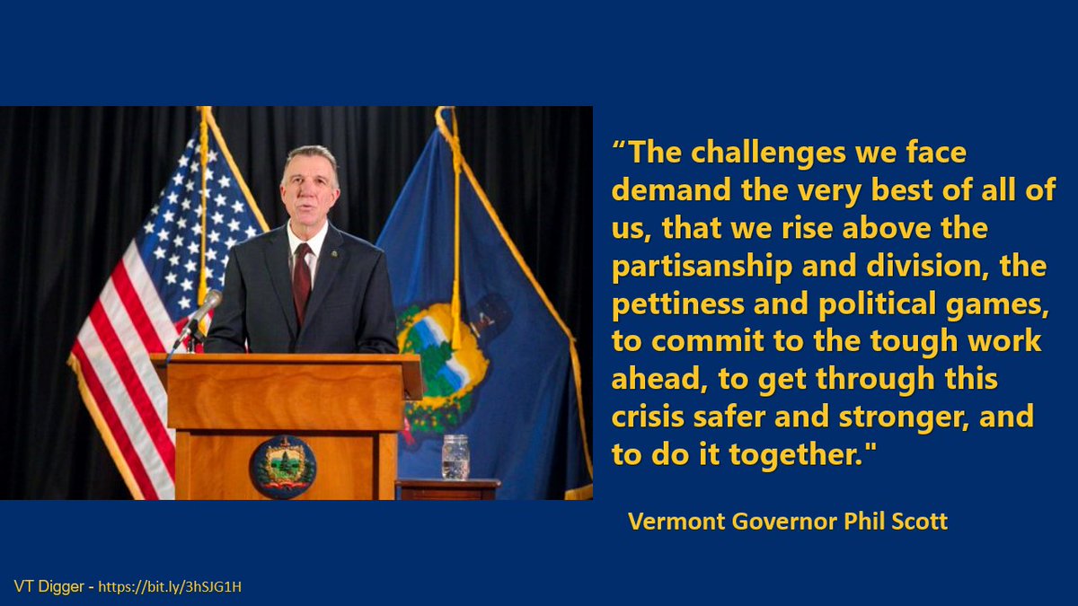 "The memories that stand out the most aren’t the tough calls, praise or criticism. It’s the image of Vermonters coming together to support one another, to care for each other, to light the way out of the darkness. I thank each of you for doing your part." - <a href="/GovPhilScott/">Governor Phil Scott</a>
