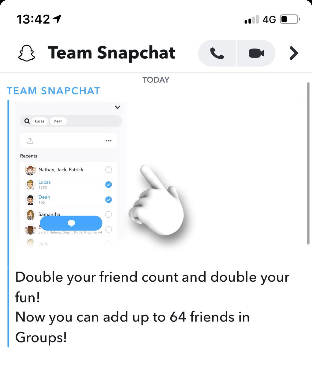 liampullin1's tweet photo. Nice one Snapchat I don’t even have 4 friends https://t.co/xlTvXC2rqf