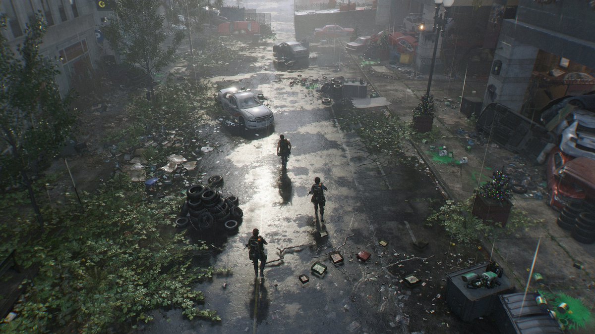 Today on  #TheDivision2 in hindsight... the Open World.Many of us even to this day talk about how much we miss the snow and mood of TD1. The snow, the civilians, the towering emptiness... but TD2 did improve on the LZ in many ways.Let's talk about it.